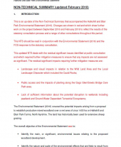 Halkshill and Blair Park Environmental Statement Non-technical Summary